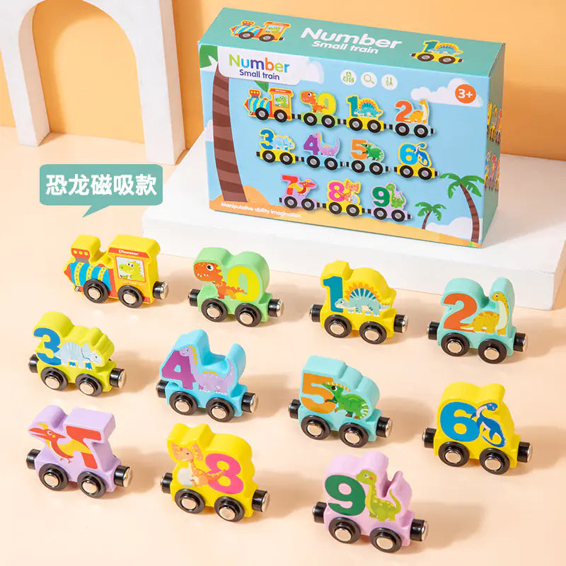 Magnetic Counting Train Puzzle for Kids