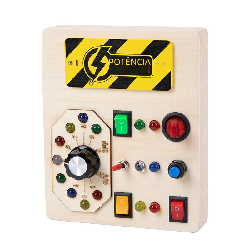 Interactive LED Learning Board for Kids