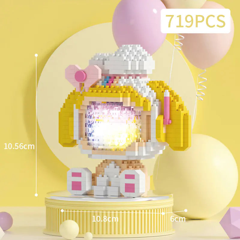 Space Panda Building Blocks for Kids