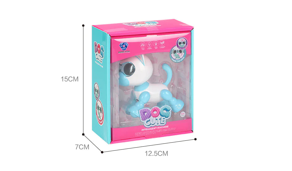 Mini Electronic Puppy Toy | Colorful Walking Robot Pet