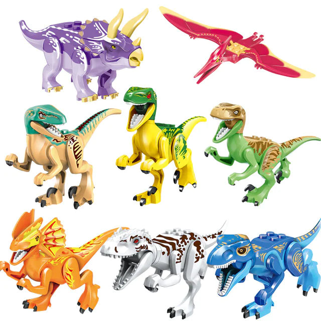 Jurassic Dinosaur Building Blocks Set