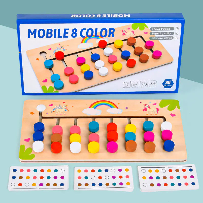 Color Sorting Logic Puzzle | Montessori Brain Game