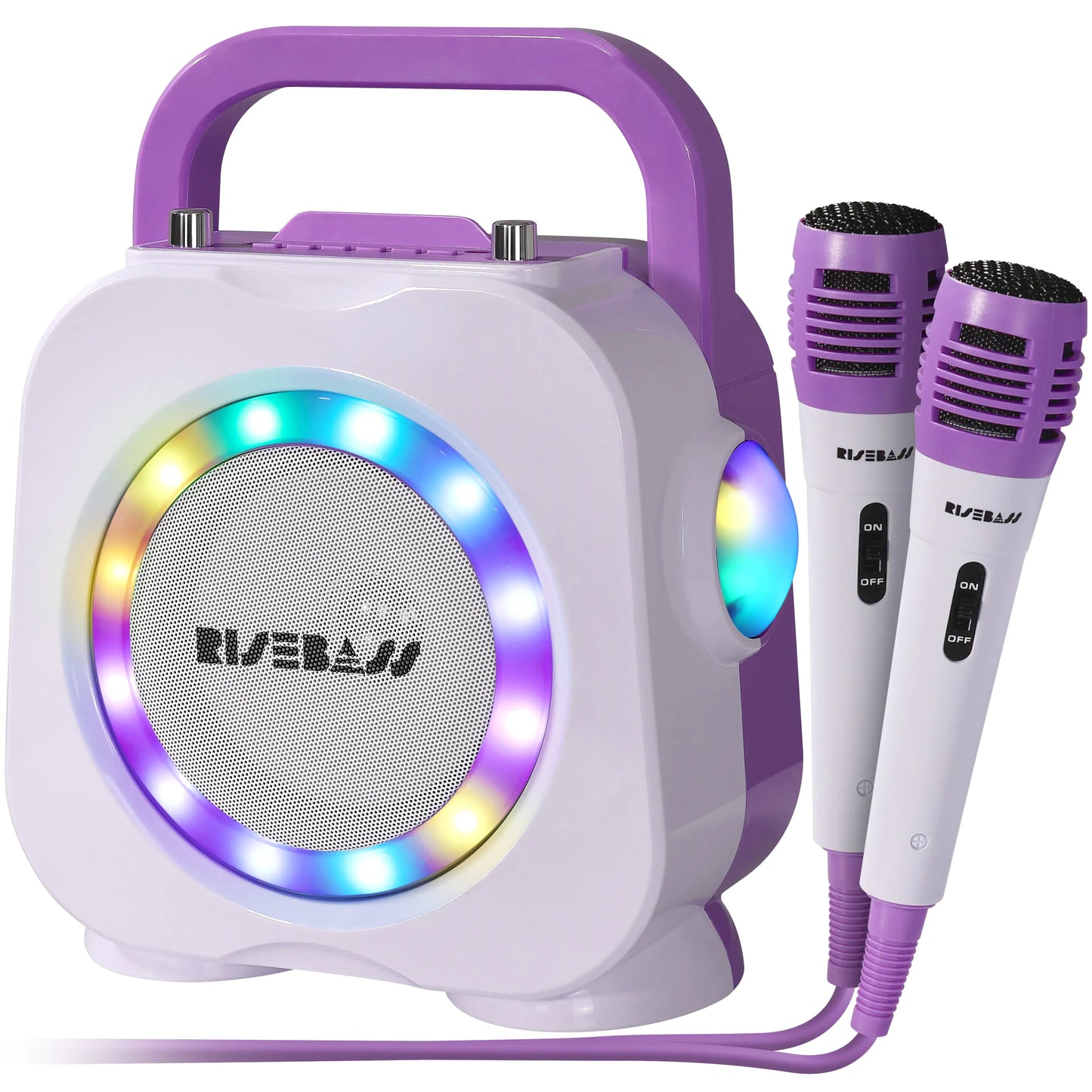 Portable Kids Party Karaoke with Dual Mics