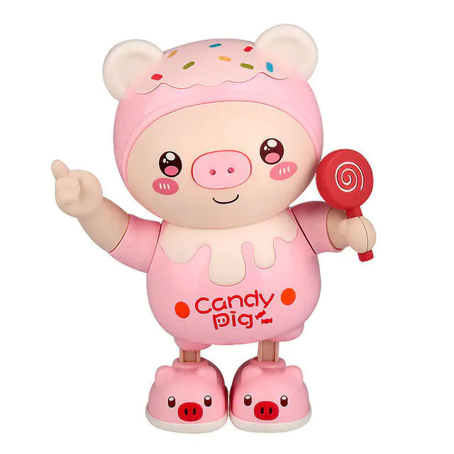 Musical Electric Candy Little Cute Piggy Toy