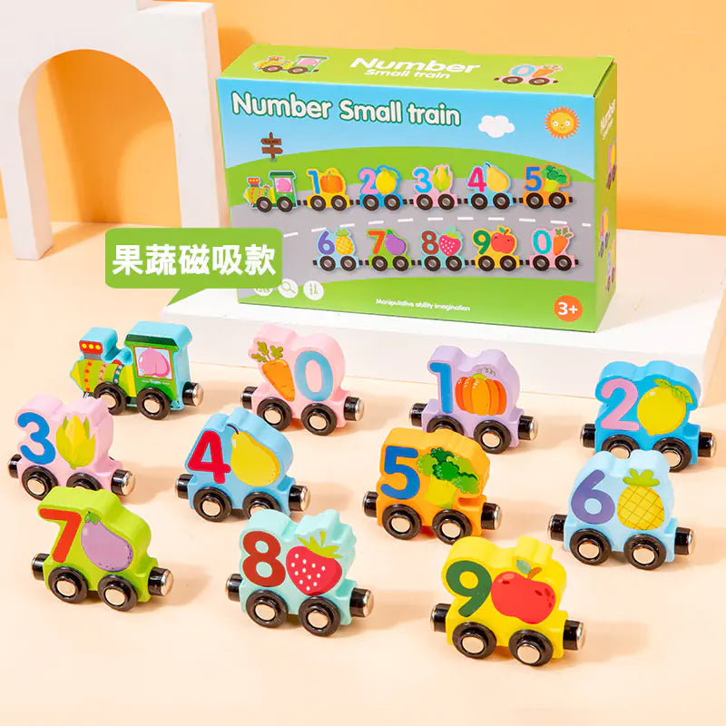 Magnetic Counting Train Puzzle for Kids