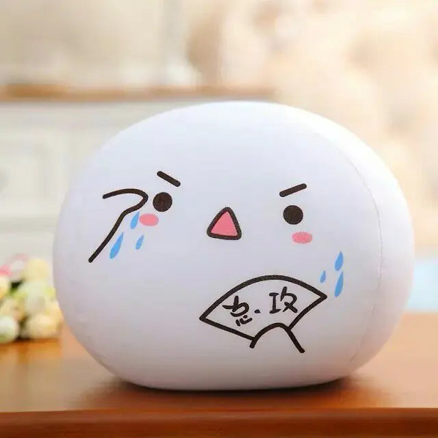 Snuggly Dumpling Cartoon Pillow Toy