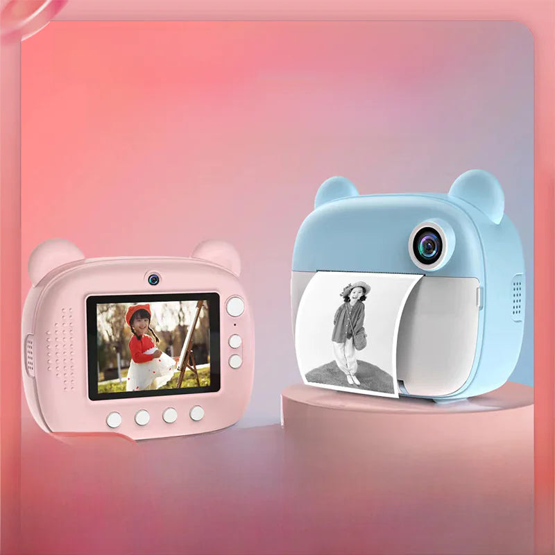Kids Instant Camera Printer – Fun, Portable & Rechargeable