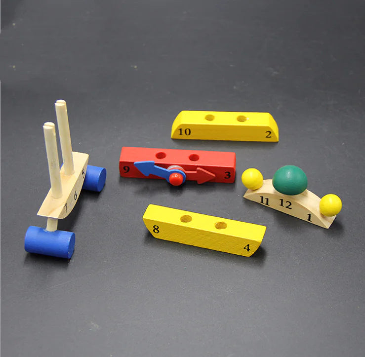 Wooden Kids' Learning Clock Puzzle