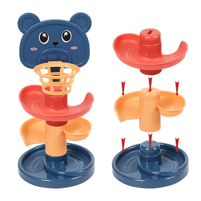 Montessori Tower Ball Track Learning Toy