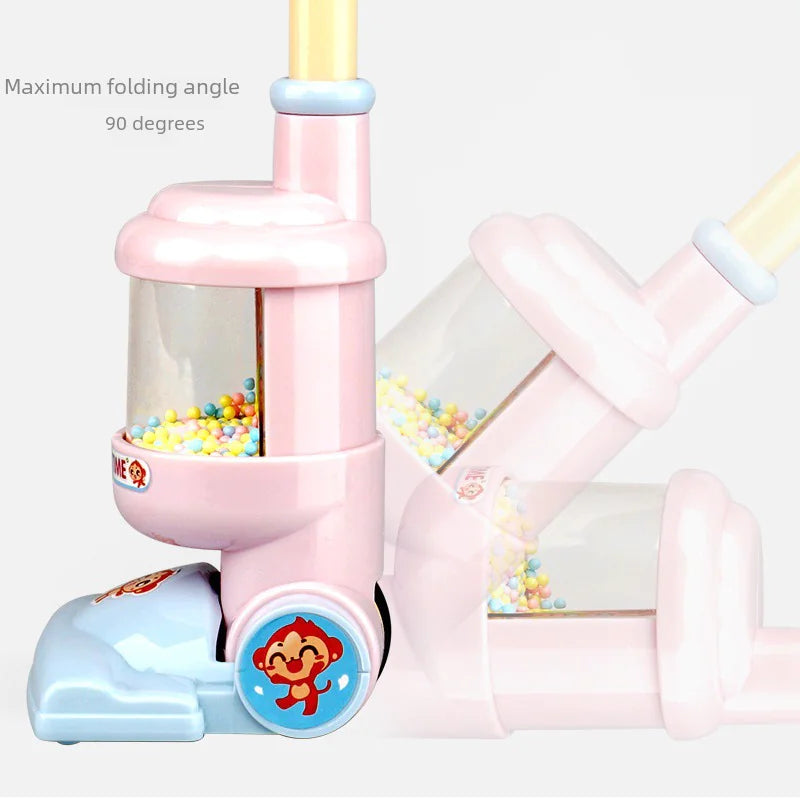 Colorful Toy Vacuum Cleaner for Kids – Real Action Fun