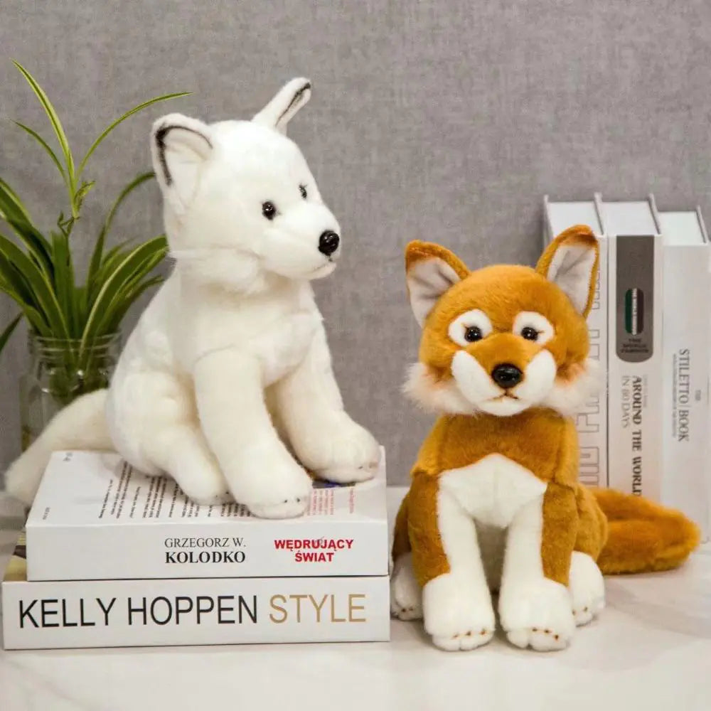 Deluxe Fox Dog Cuddly Toy for Kids