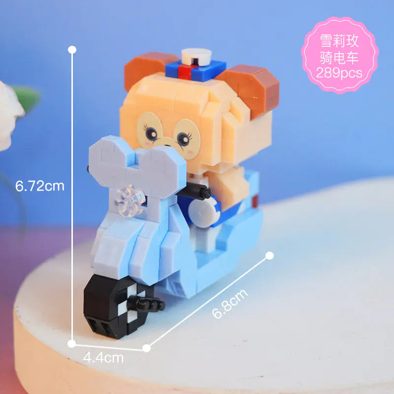 Space Panda Building Blocks for Kids