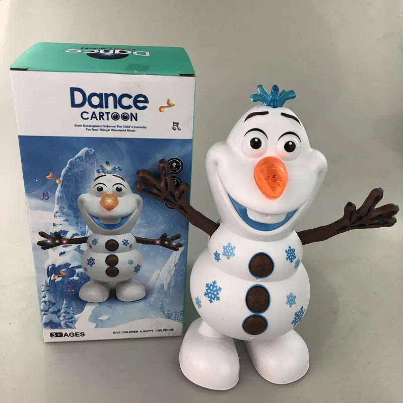 Festive Snowman Musical Light Toy