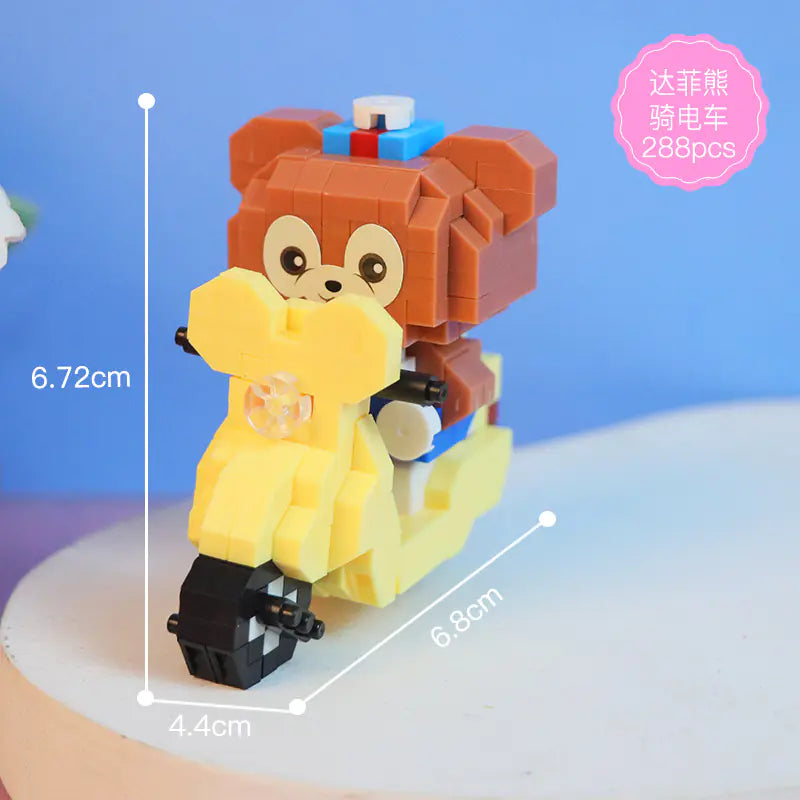 Space Panda Building Blocks for Kids
