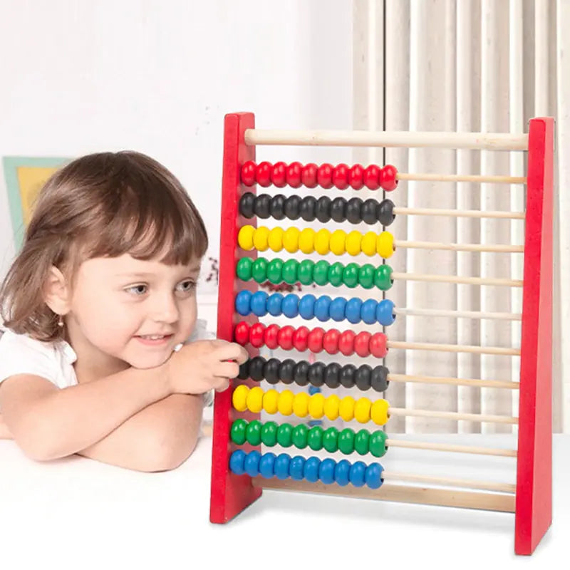Kids' Colorful Learning Abacus