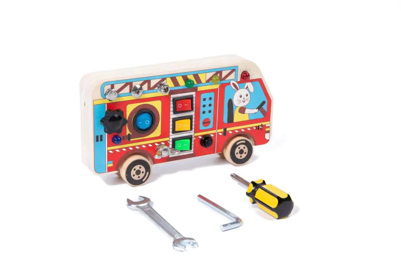 Interactive LED Learning Board for Kids