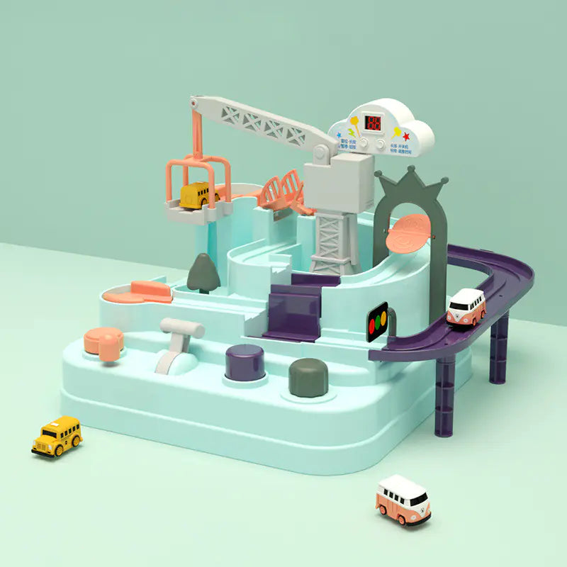 Junior Explorer Vehicle and Aviation Track Kit