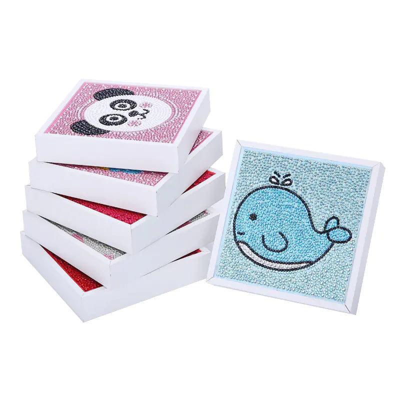 Cute Animal Diamond Art Kit – DIY Sparkle Canvas