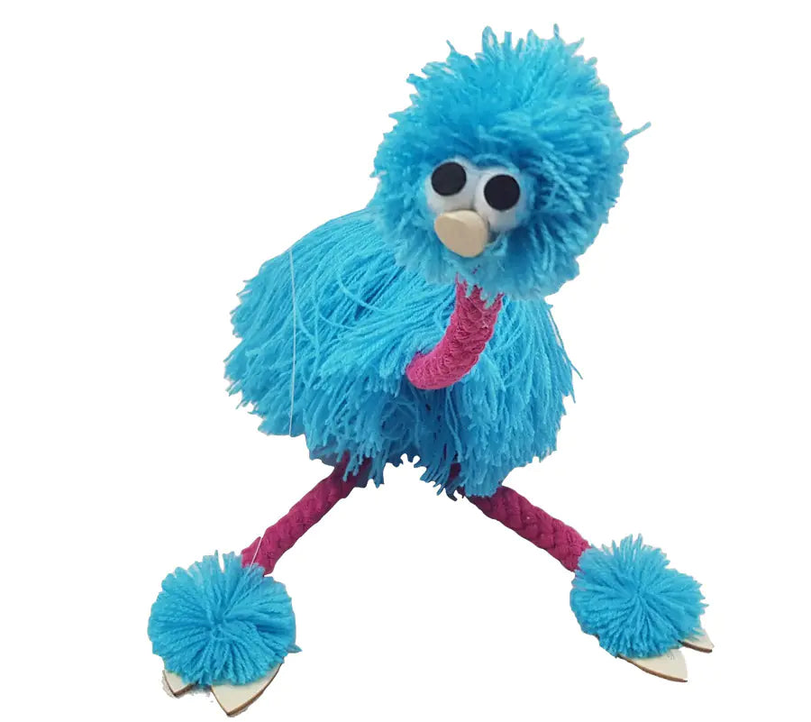 Ostrich Marionette - Creative Play Toy