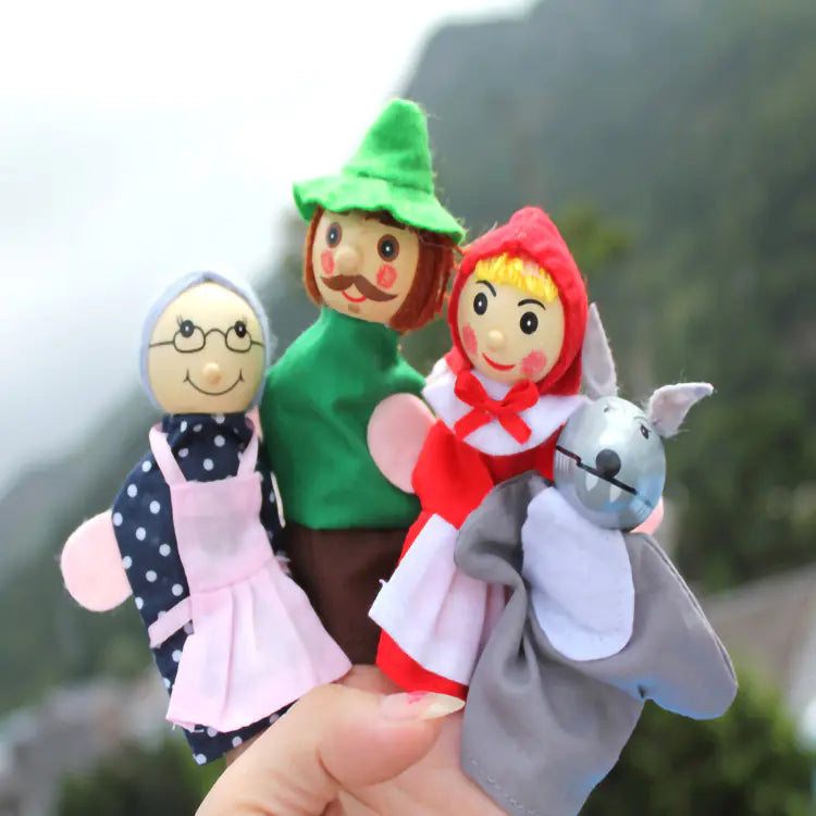 Riding Hood Storytime Finger Puppets