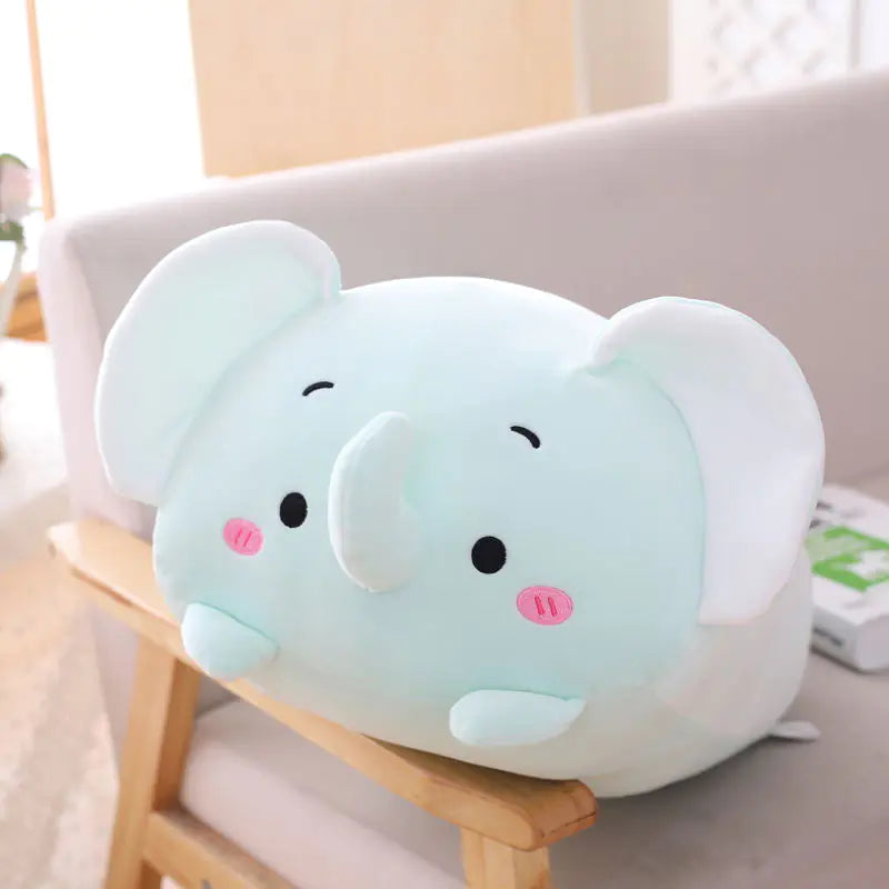 Snuggly Cartoon Plush Pillows for All Ages
