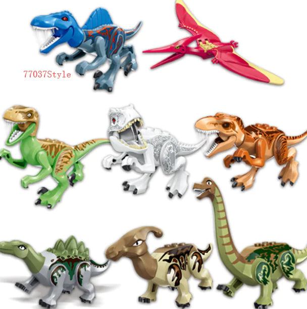 Jurassic Dinosaur Building Blocks Set