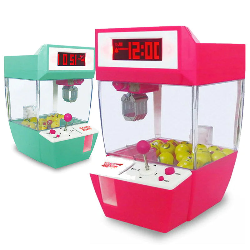 Arcade Claw Machine Alarm Clock