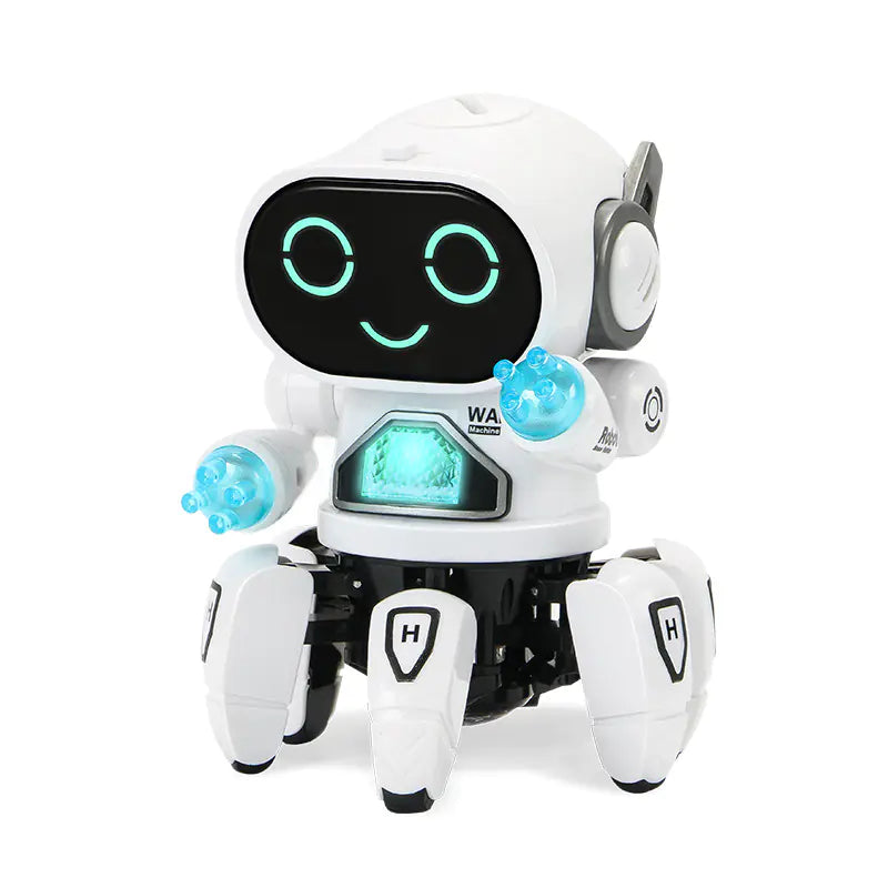 Dancing LED Robot Toy – Lights, Music & Moves