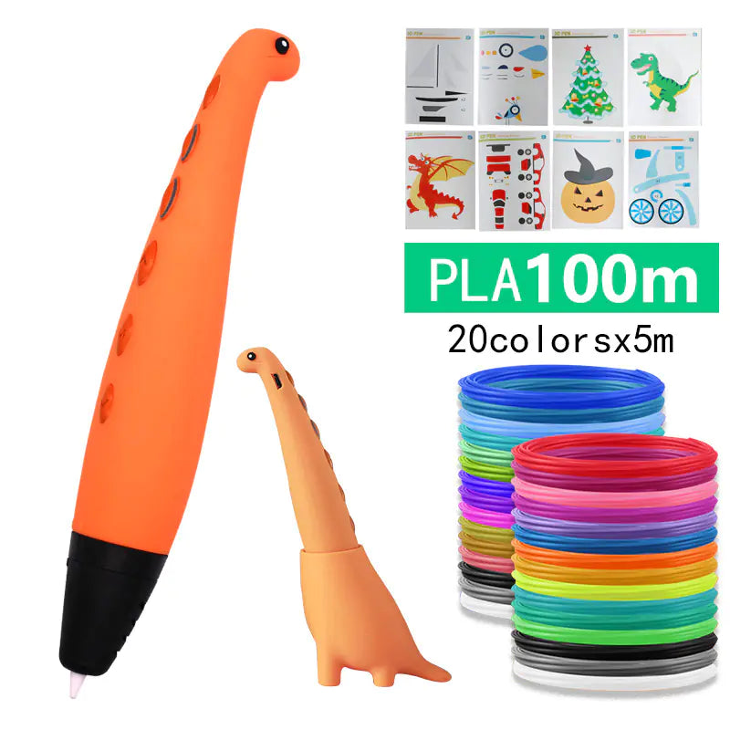 Dinosaur 3D Art Pen - Creative Kids Toy