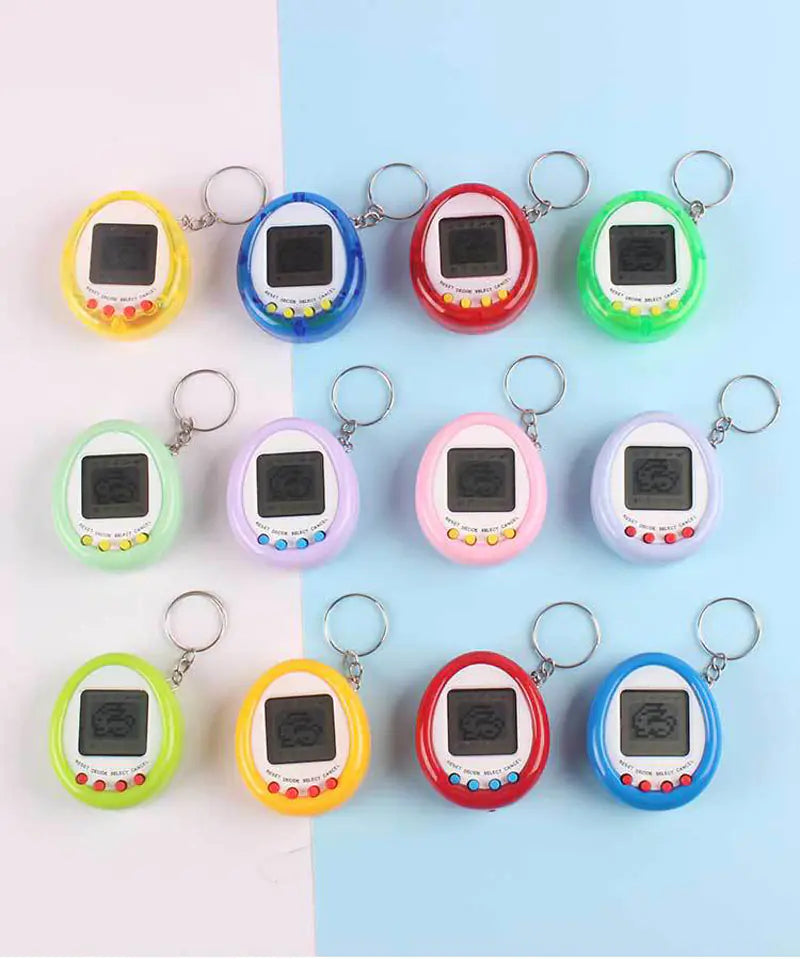 Retro Pocket Pet Keychain Toy