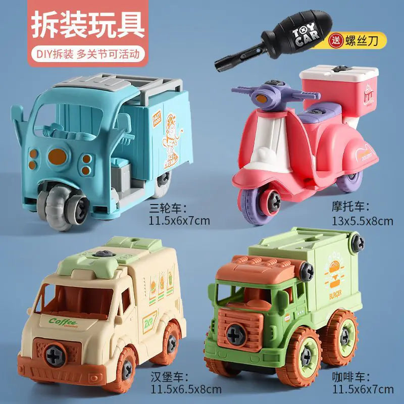 Kids Vehicle Toy Set