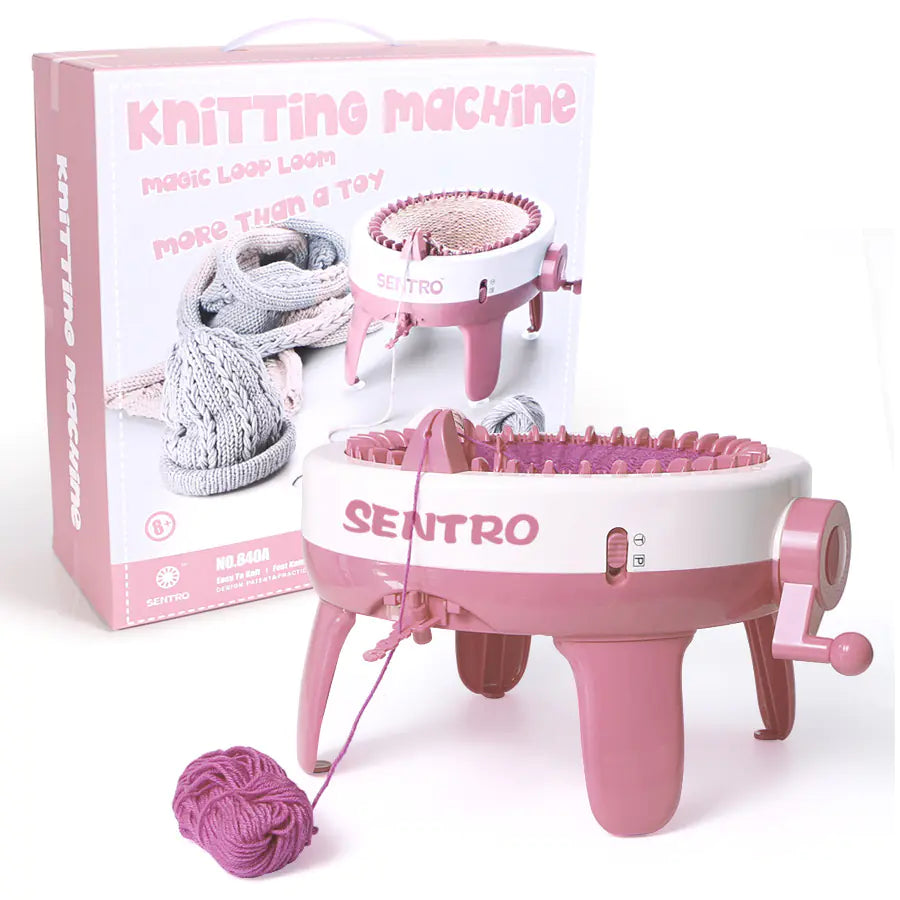 Sentro Knitting Machine for Kids – DIY Magic Loom Toy