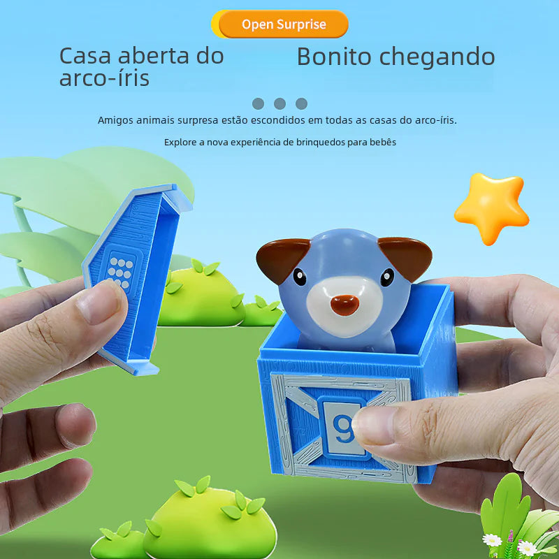 Colorful Counting Puppet Playset for Kids