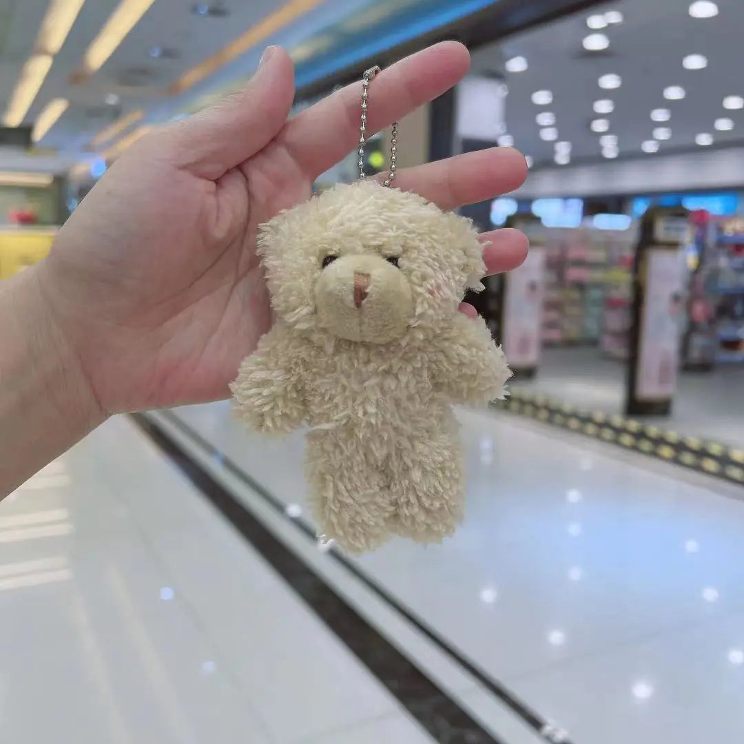 Charming Bear Plush Keychain | Soft Toy Charm