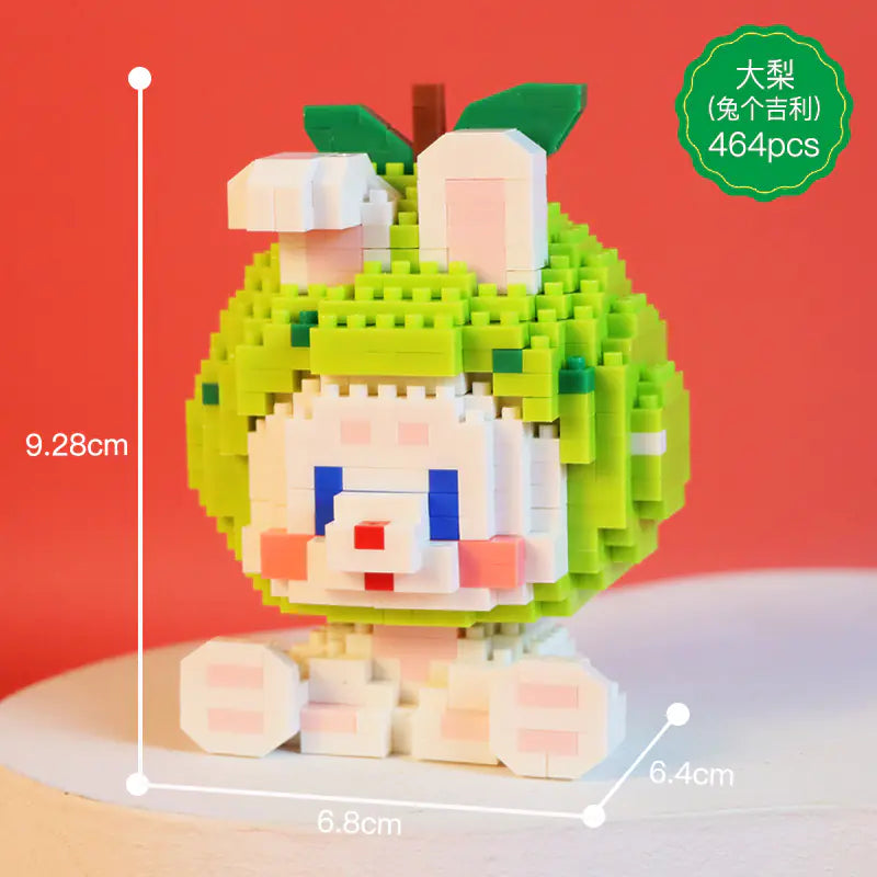 Space Panda Building Blocks for Kids
