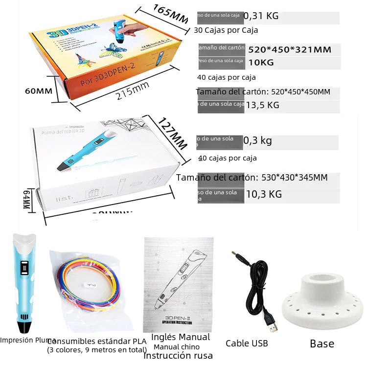 Kids' 3D Art Creator Pen Set