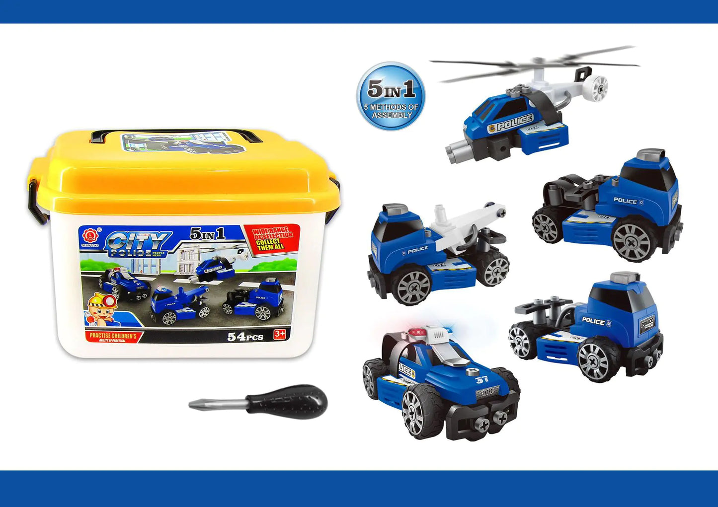 Kids' Build-Your-Own Vehicle Kit