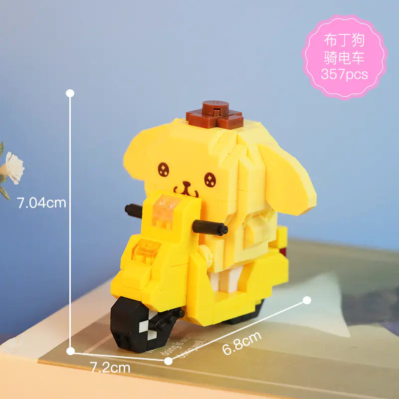Space Panda Building Blocks for Kids