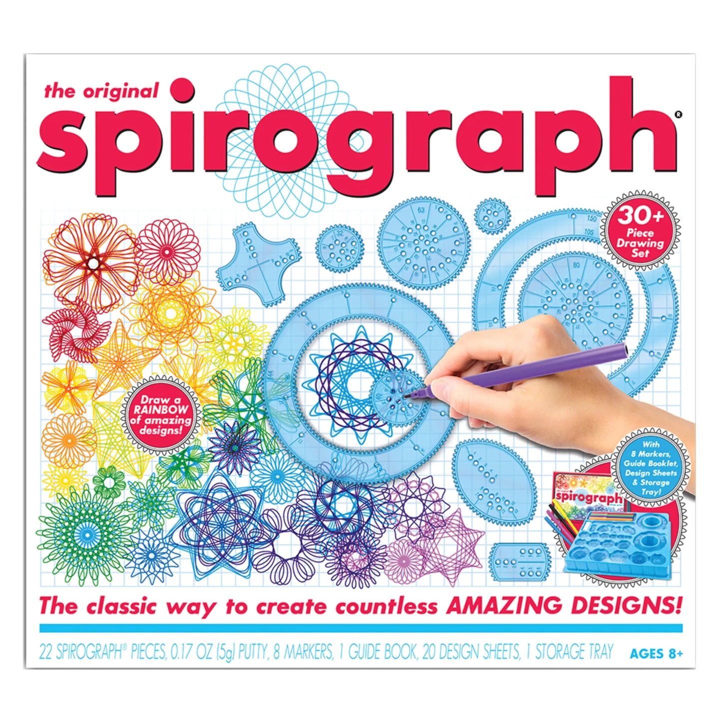 Spirograph Deluxe Drawing Set with Markers