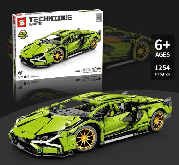 Supercar Building Kit for Kids