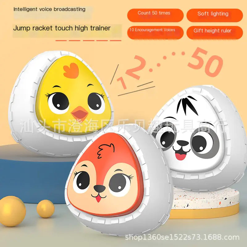 Jump Touch Egg Trainer Toy – Voice Count & Light Fun