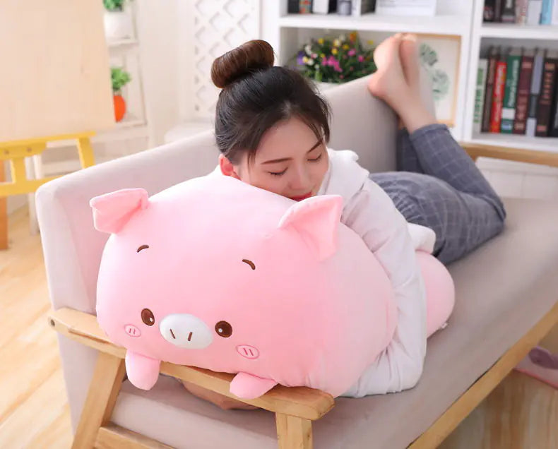 Snuggly Cartoon Plush Pillows for All Ages