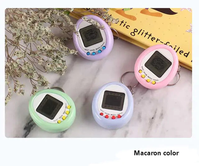 Retro Pocket Pet Keychain Toy