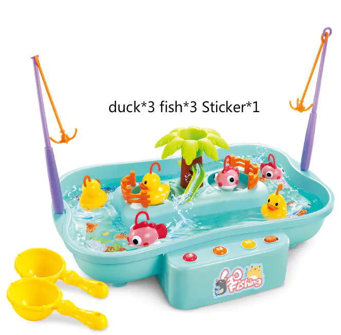 Electric Fishing Adventure Game Toy Set