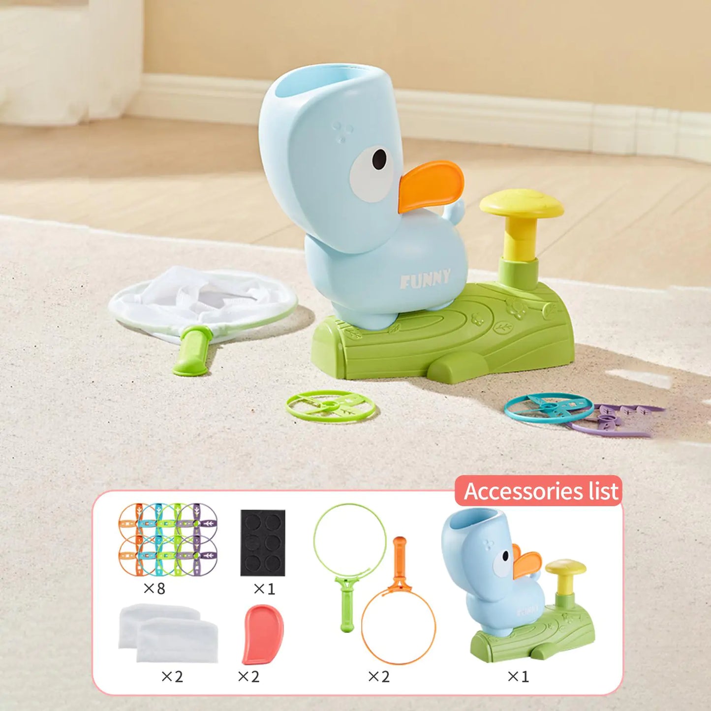 Bubble Launcher Toy – Fun Outdoor Blower Set