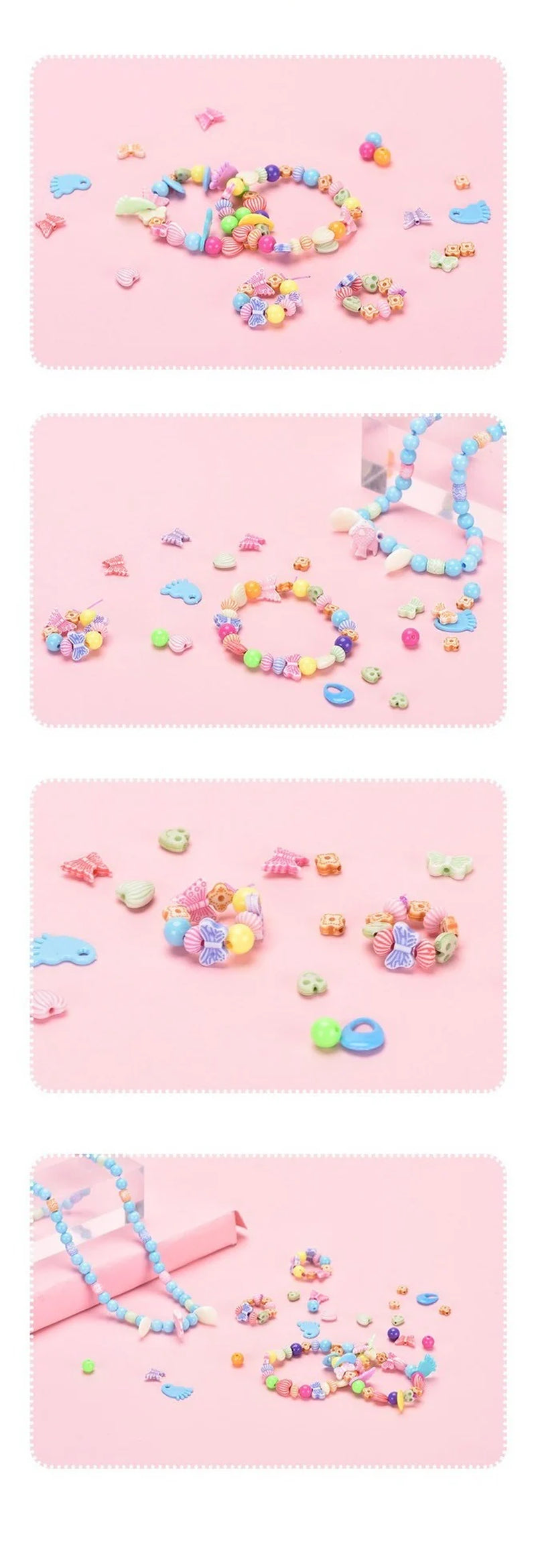 Children Diy Beaded Toys, Handmade Gift Boxes