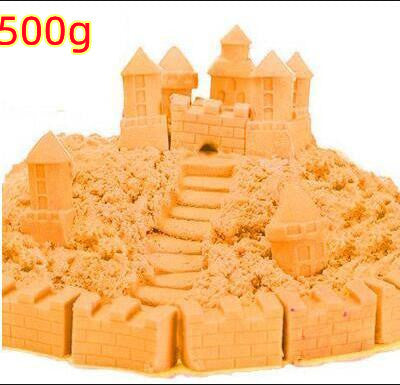 Colorful Magic Kinetic Sand Castle Play Set for Kids