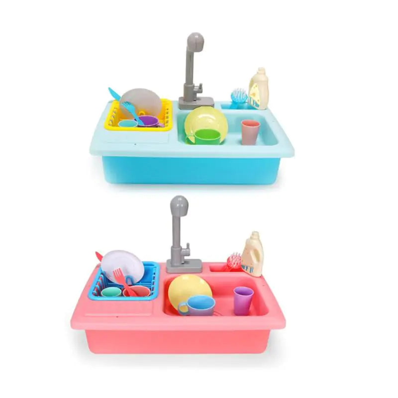 Playful Junior Dishwasher Toy with Real Features