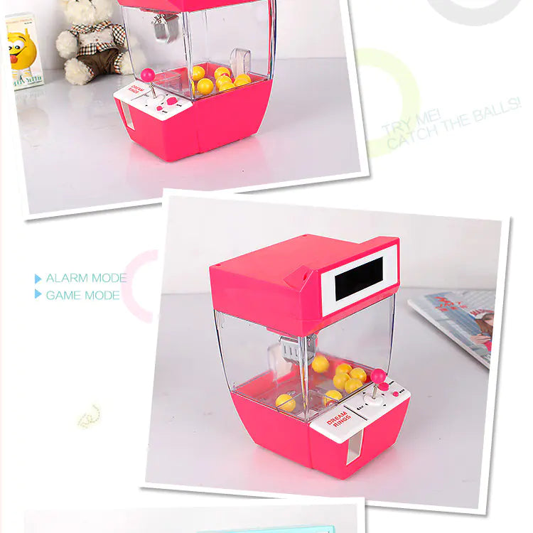 Arcade Claw Machine Alarm Clock