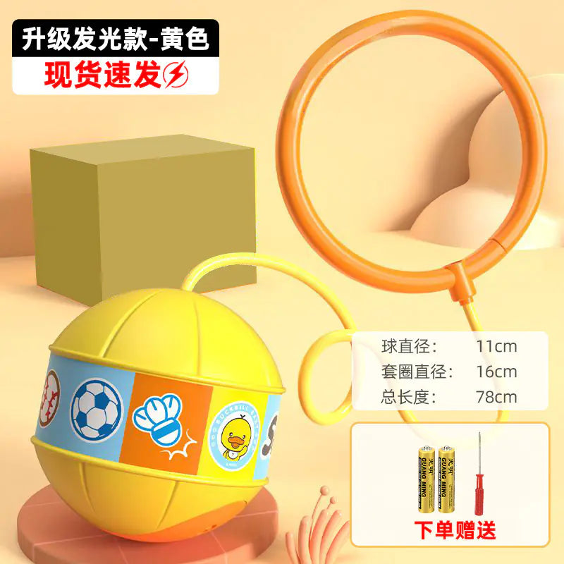 Kids Jump Ball with Ring | Fun Fitness Toy for Growth